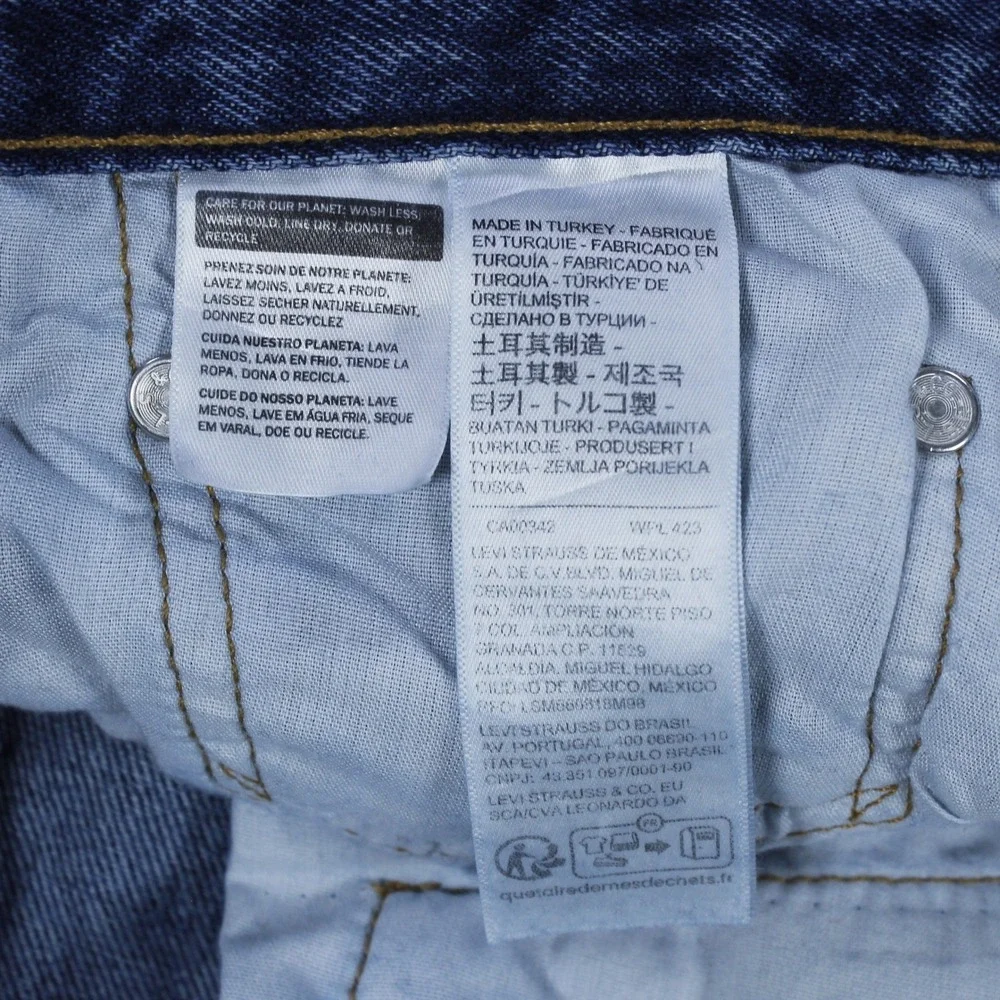 Levi's Premium 501 Original Jeans - Men's Straight Fit, Button Fly - Size W31